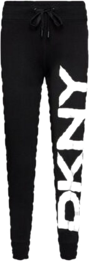 DKNY Sport Spodnie dresowe DP1P1947 Czarny Regular Fit