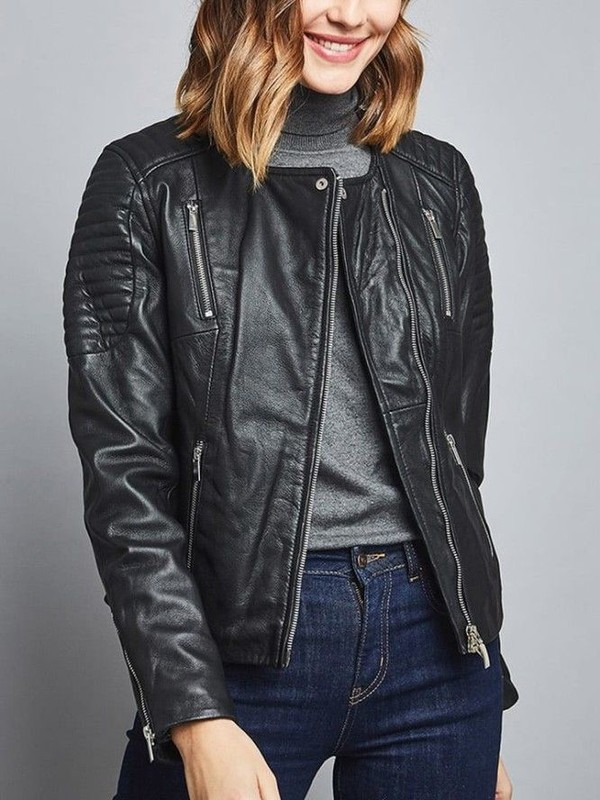 Kurtka skórzana - trendy wiosna 2023