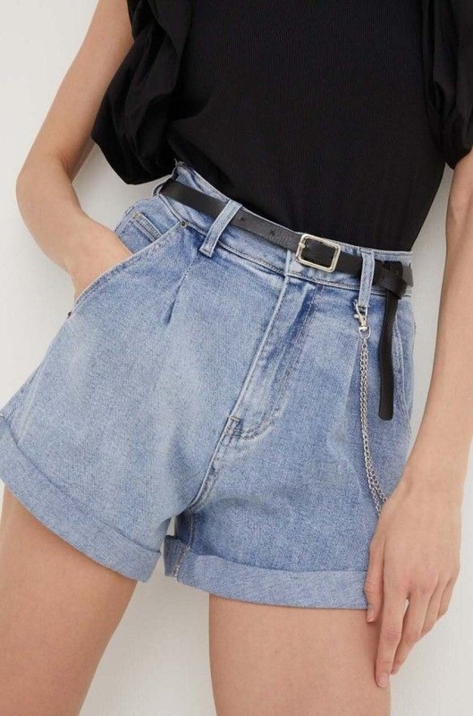 Answear Lab szorty jeansowe damskie