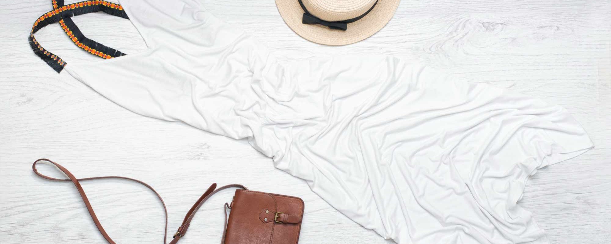 Biała sukienka na lato