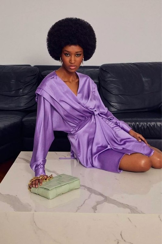 Sukienka fioletowa na wesele