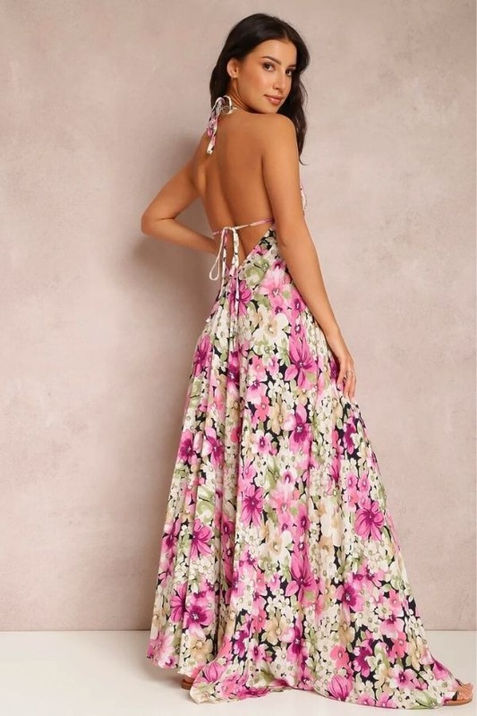 Sukienka w kwiaty na wesele 2022