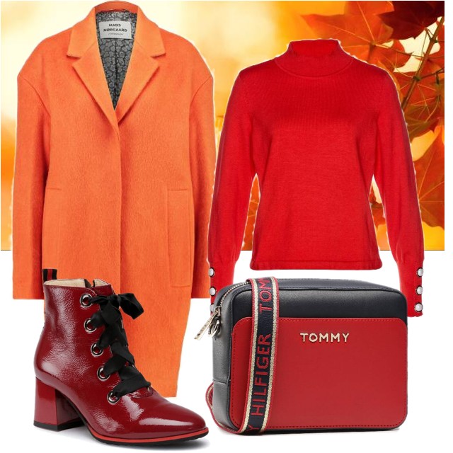 Z czym nosić czerwone botki - modne stylizacje jesienne