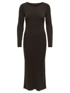 ONLY Sukienka dzianinowa Asta 15373788 Brązowy Regular Fit