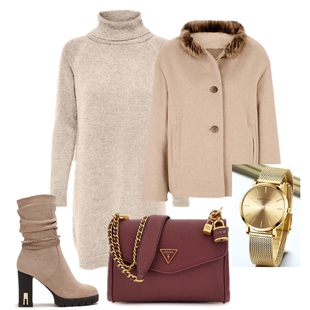 #Sukienka dzianinowa