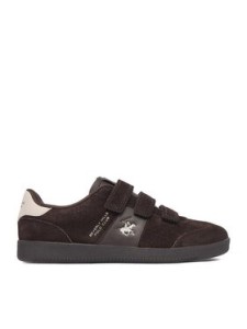 Beverly Hills Polo Club Sneakersy EO-WP40-LC-250901N Brązowy ciemny