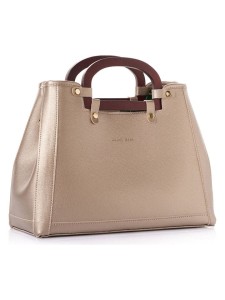 Lucky Bees Torebka "1289" w kolorze beżowym - 35 x 25 x 13 cm rozmiar: onesize