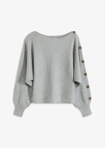 Sweter z ozdobnymi guzikami