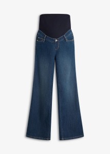 Jeansy ciążowe z bawełną organiczną, loose fit