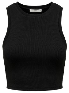 ONLY Top w kolorze czarnym rozmiar: L