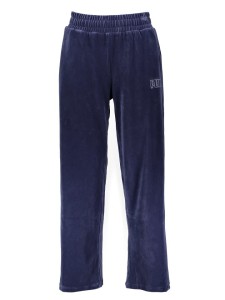 Puma Spodnie dresowe "Essentials Plus Velour" w kolorze granatowym rozmiar: L