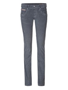 Herrlicher Spodnie "Touch" w kolorze antracytowym rozmiar: W25/L30