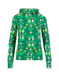 Blutsgeschwister Bluza "Scuba Dubameet me at the tennis court" w kolorze zielonym rozmiar: L