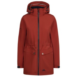 Trespass Tiverton - Damska kurtka przeciwdeszczowa Burnt Sienna