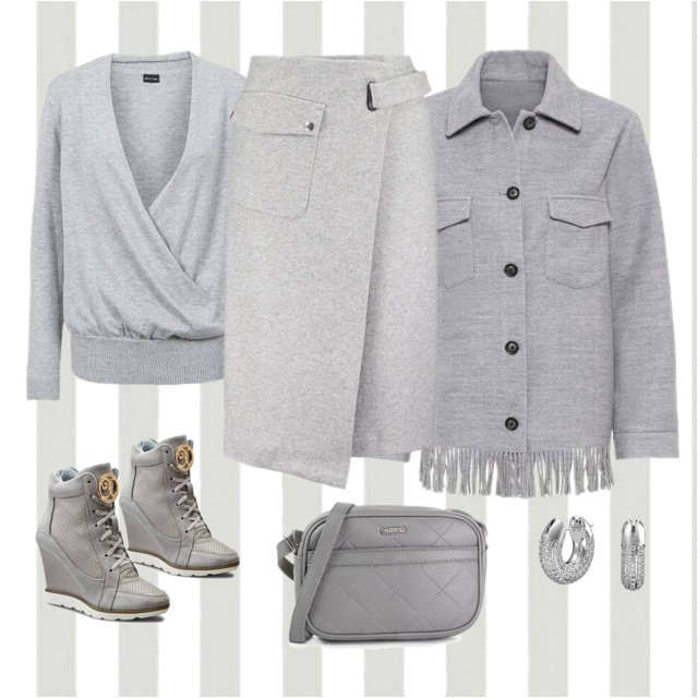 Zimowa stylizacja do pracy