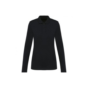 Damska koszulka polo z długim rękawem z suprimy Kariban Premium
