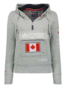 Canadian Peak Bluza "Gyrelle" w kolorze szarym rozmiar: L
