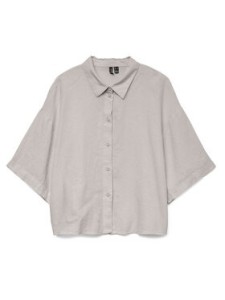 Vero Moda Koszula Linn 10306820 Szary Relaxed Fit