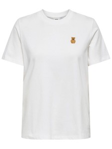 JDY Koszulka w kolorze białym rozmiar: S