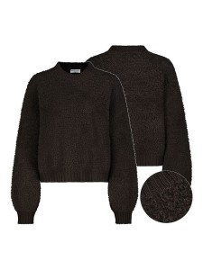Eight2Nine Sweter w kolorze ciemnobrązowym rozmiar: L