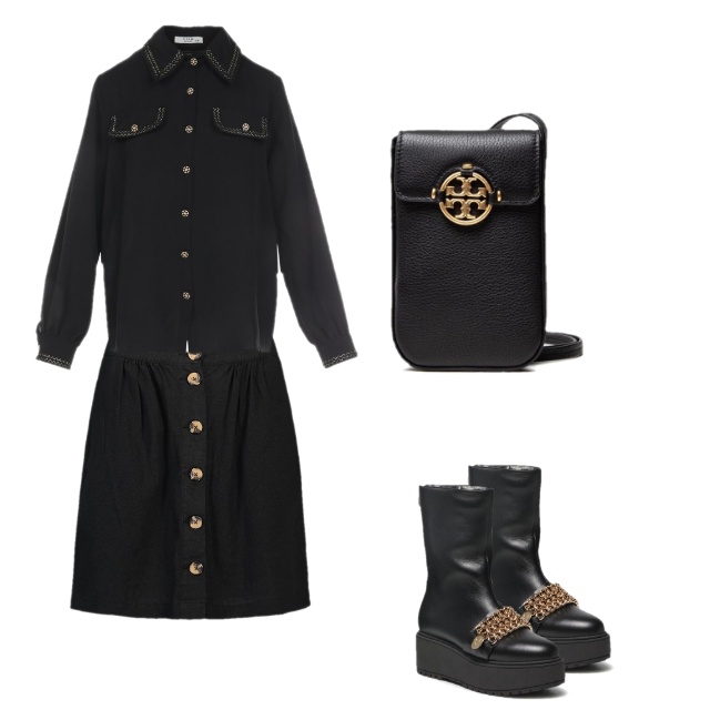 Złote guziczki na jesień