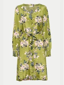 Kaffe Sukienka letnia Pollie 10508274 Zielony Regular Fit