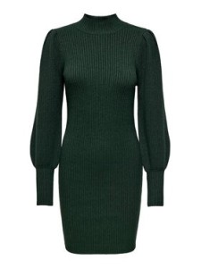 ONLY Sukienka dzianinowa 15232502 Zielony Comfort Fit
