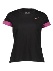 Mizuno Koszulka w kolorze czarno-różowym rozmiar: XS