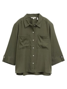 Tom Tailor Bluzka w kolorze khaki rozmiar: 34