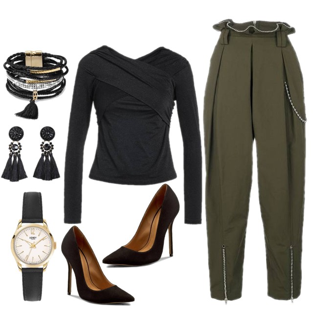 Militarna zieleń na kobieco