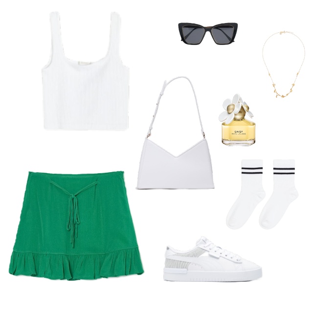 Luźa letnia stylizacja