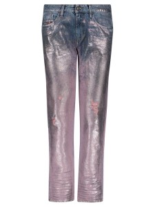 Diesel Clothes Dżinsy "Rifty" - Slim Fit - w kolorze jasnoróżowo-niebieskim rozmiar: W26