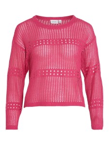 Vila Sweter w kolorze różowym rozmiar: L