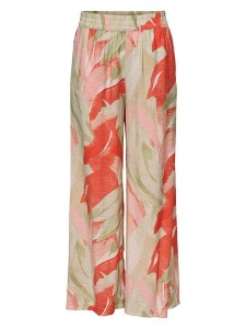 JDY Spodnie w kolorze czerwono-zielonym rozmiar: S/L32