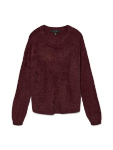 Vero Moda Sweter w kolorze bordowym rozmiar: XS