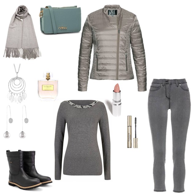 Kurtka przejściowa w casualowej stylizacji na jesień i wiosnę