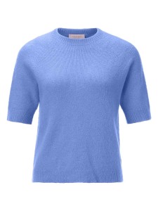 Rich & Royal Dzianinowa bluzka w kolorze niebieskim rozmiar: S