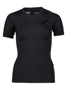 asics Koszulka sportowa w kolorze czarnym rozmiar: L