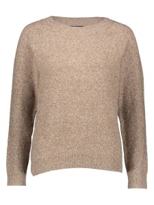 Vero Moda Sweter w kolorze jasnobrązowym rozmiar: XS