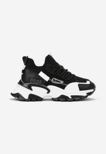 Czarne Sneakersy Orilea