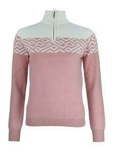 Peak Mountain Sweter "Akar" w kolorze jasnoróżowym rozmiar: M