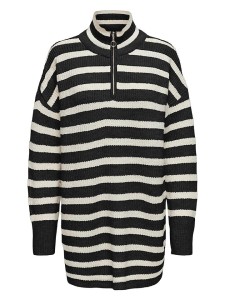 ONLY Sweter w kolorze czarno-kremowym rozmiar: S