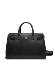 Tommy Hilfiger Torebka Th Joy Satchel AW0AW19067 Czarny