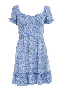 Niebieska Sukienka Emas