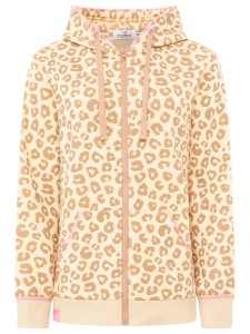 Zwillingsherz Bluza "Soft Leo" w kolorze beżowym rozmiar: S/M