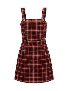 orsay Sukienka w kolorze czarno-czerwono-pomarańczowym rozmiar: 36