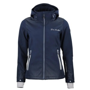 Damska polarowa kurtka z kapturem na zamek Peak Mountain Softshell