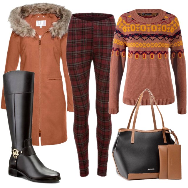 Do czego nosić spodnie w kratę?