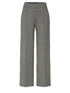 Rosner Spodnie "Rosner" w kolorze czarno-kremowym rozmiar: 44/L30