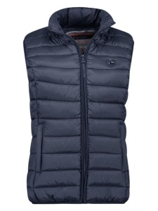 Geographical Norway Kamizelka pikowana "Vatikotal" w kolorze granatowym rozmiar: XXL